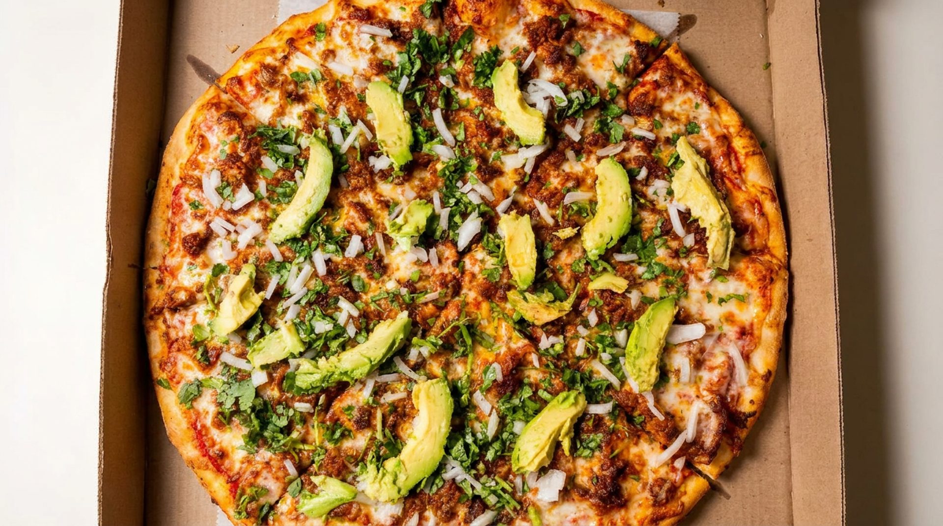 Mexican-style pies with bold toppings