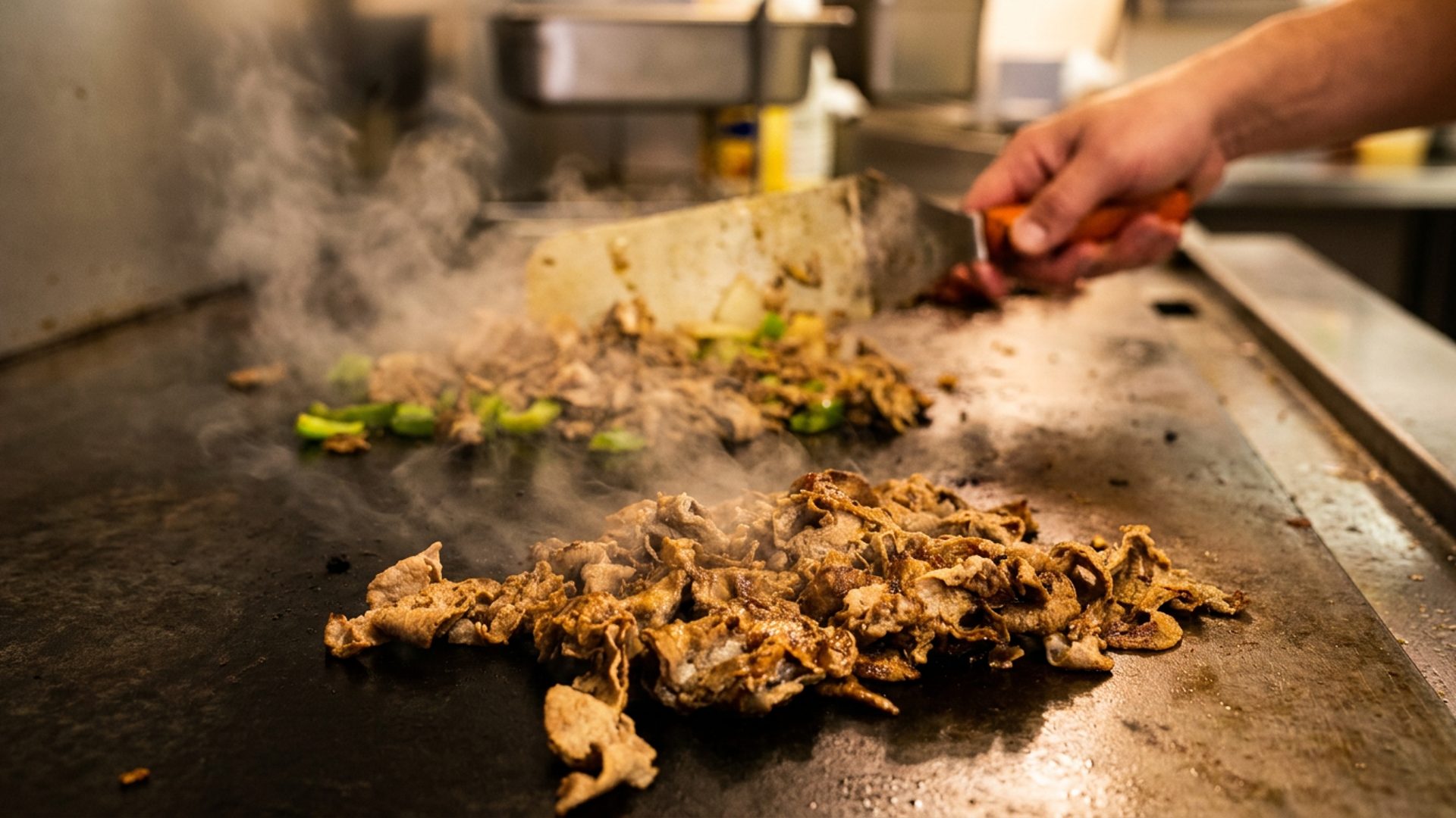 Steak on the flat top, seven days a week